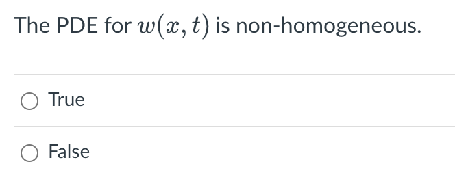Consider the following problem on the interval