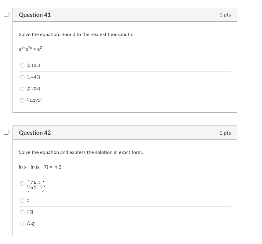 D Question 37 1 pts Find the value. Give an