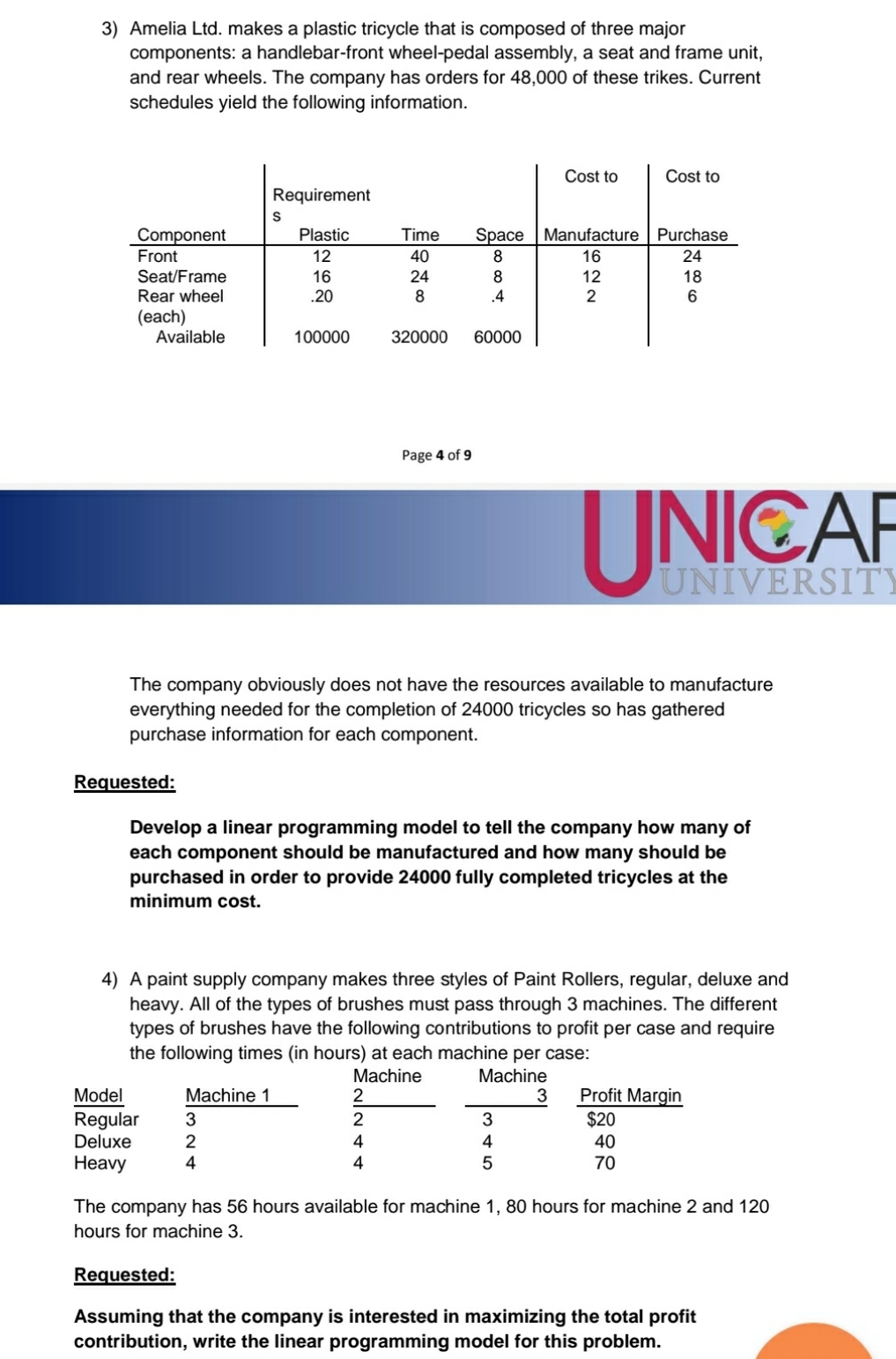 Can you answer number 3 and number 4. please show