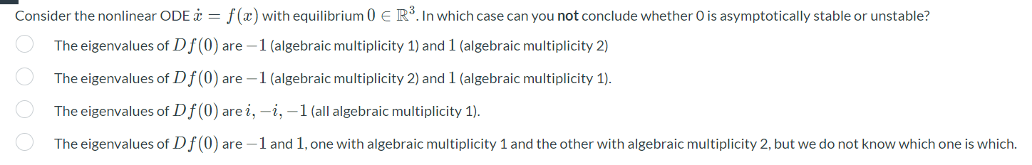 Which option is the correct one? Consider the