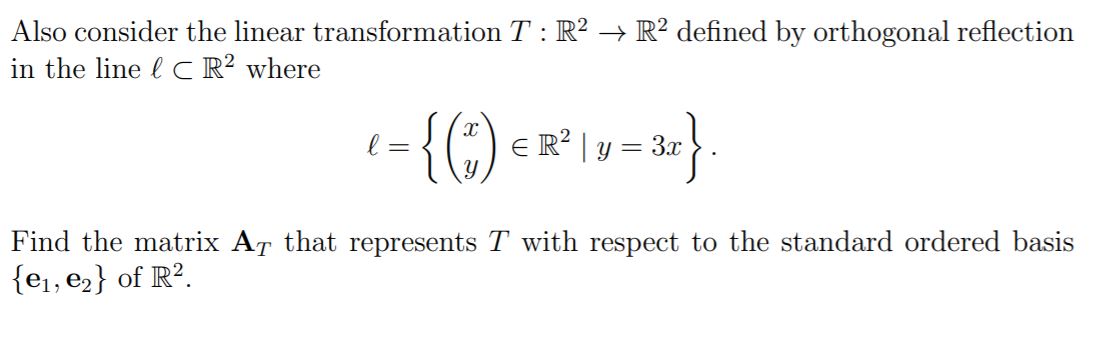 Consider the inner product space R 2 where vector