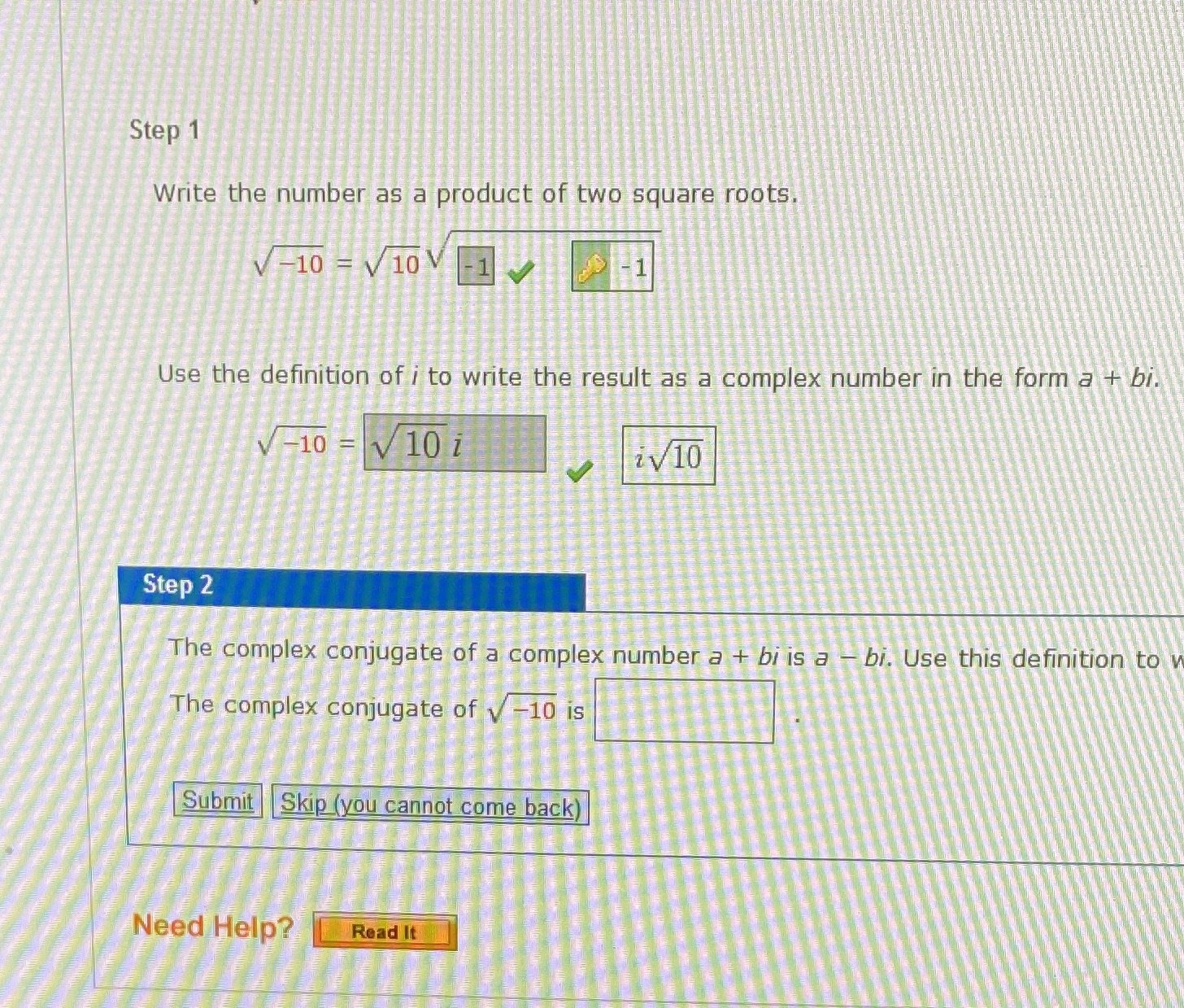 The cut off sentence says- use the definition to