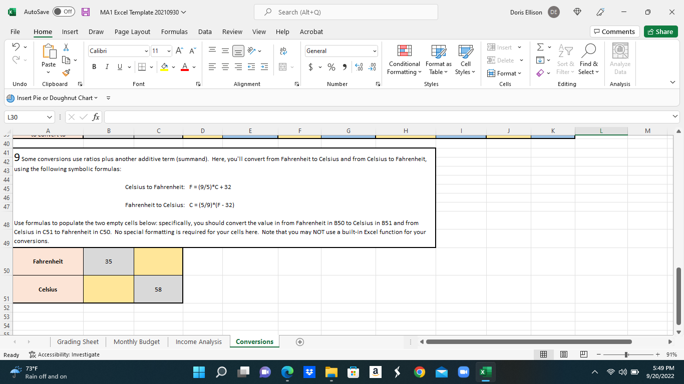 X AutoSave Off MA1 Excel Template 20210930 Search