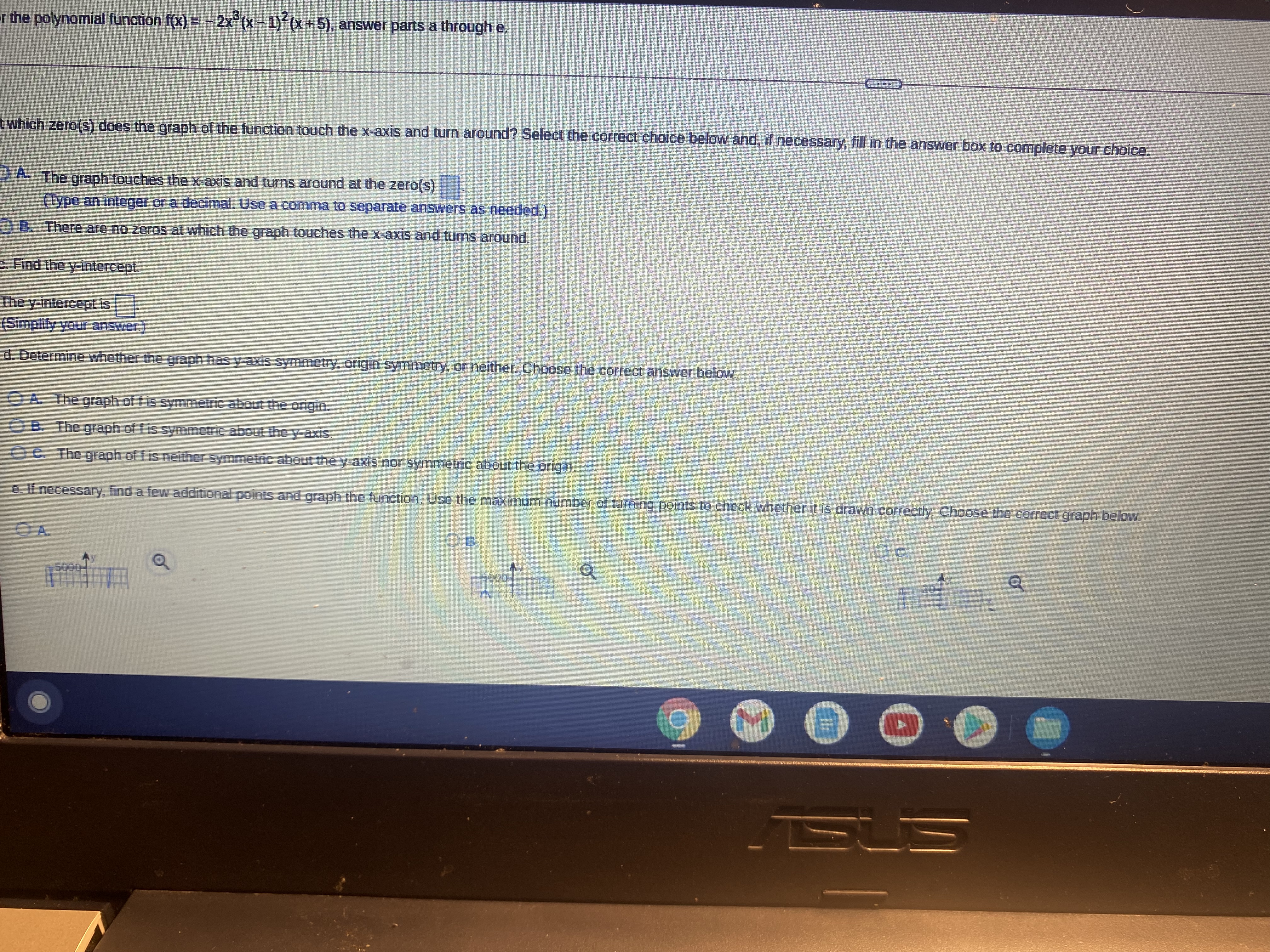 Question 25 Follow the seven step strategy to