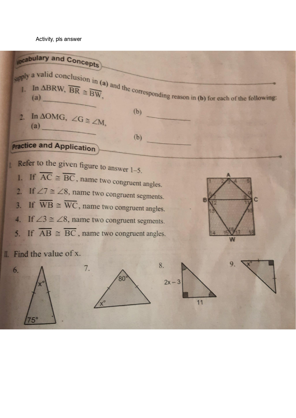 TOPIC: Isosceles Triangle Isosceles Triangle