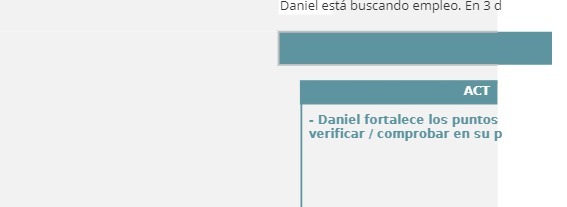 Daniel esta buscando empleo. En 3 d ACT - Daniel