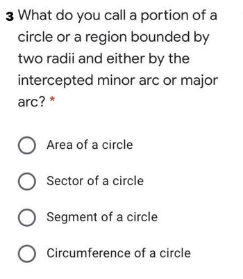 1. What do you call a line that intersects a