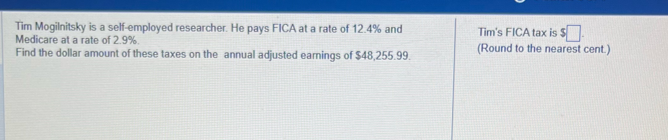 Tim Mogilnitsky is a self-employed researcher. He