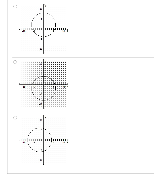 D Question 6 1 pts Graph the equation by
