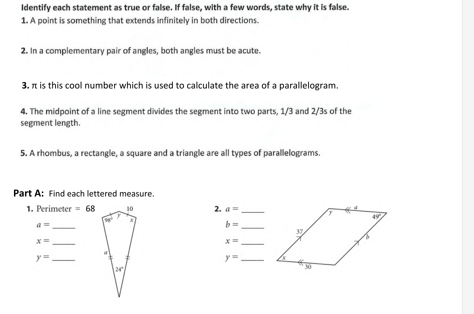 could you show some work also, thank you Identify