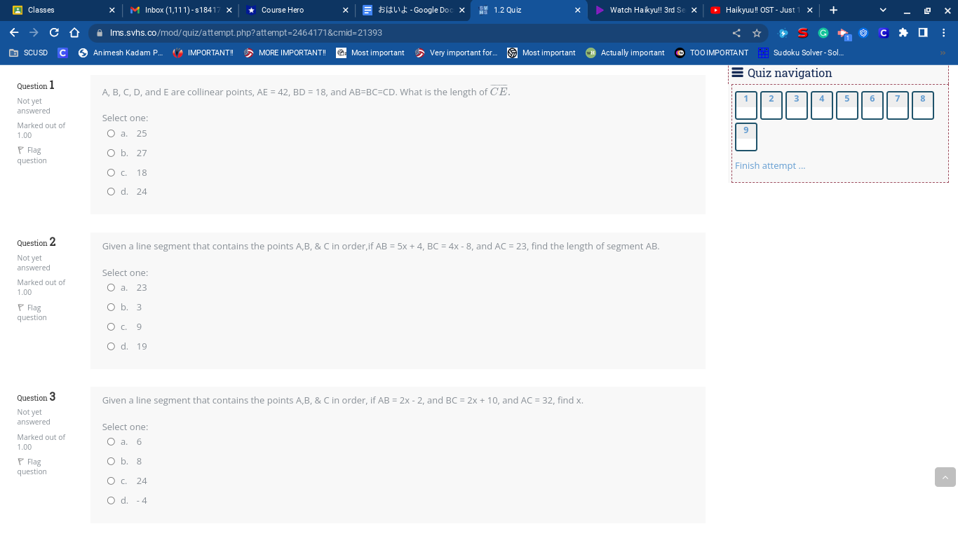 Classes X M Inbox (1,111) -$18417 x Course Hero X