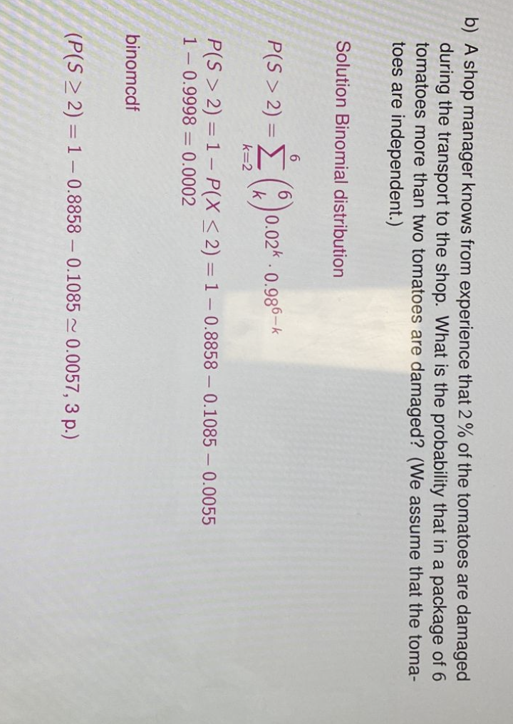 Could somebody please explain this in detail? b)