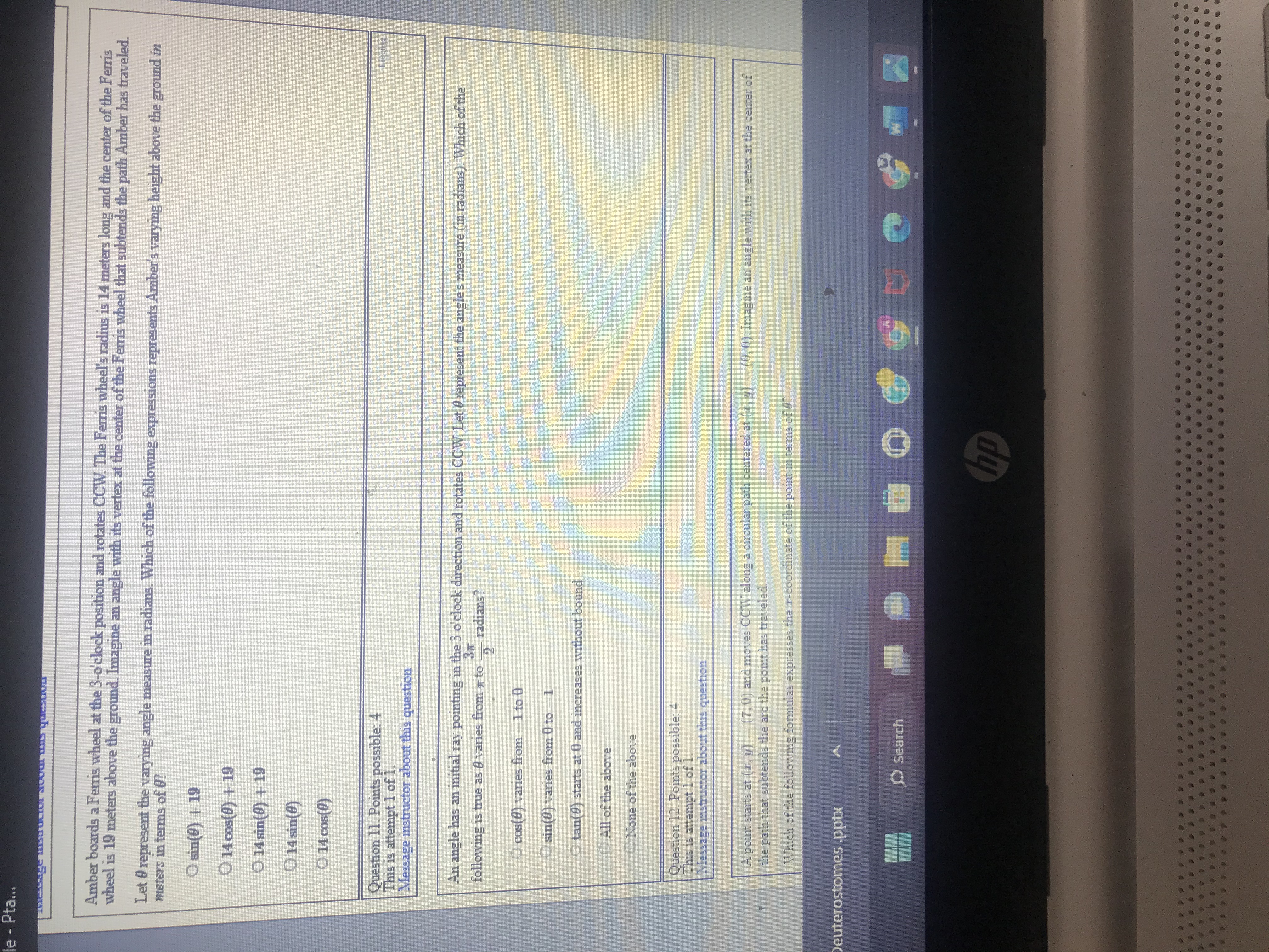 le - Pta... Amber boards a Ferris wheel at the