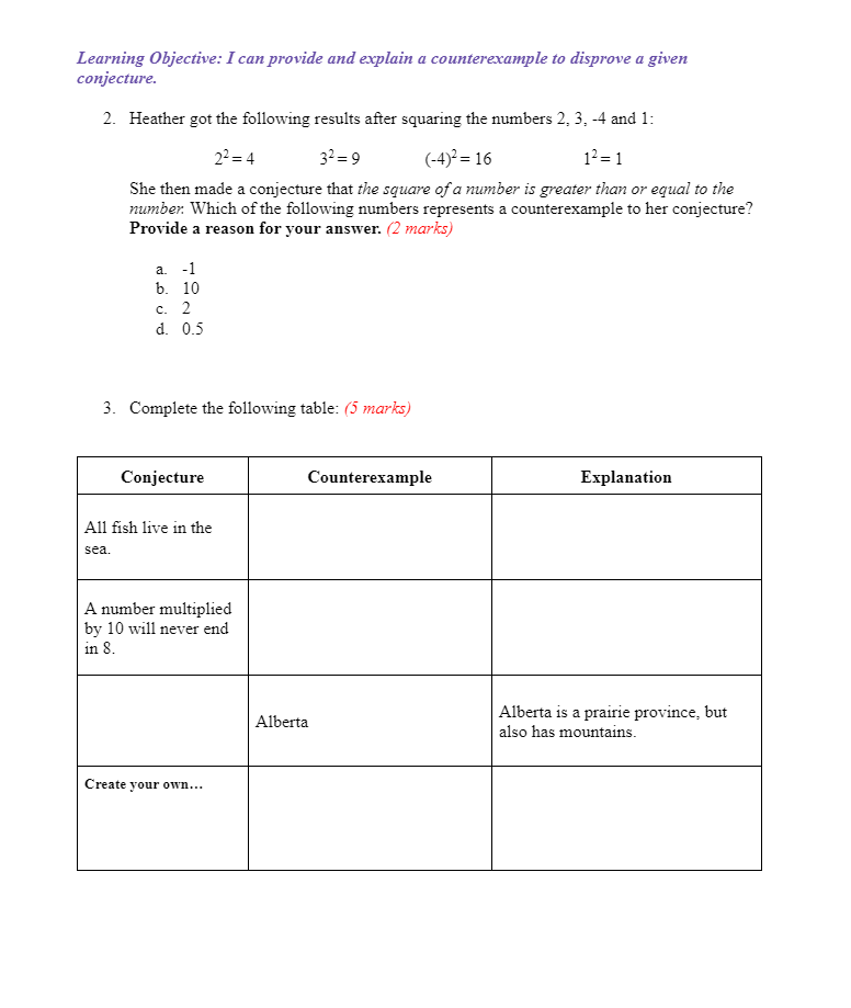 20-2 UNIT 7: INDUCTIVE AND DEDUCTIVE REASONING