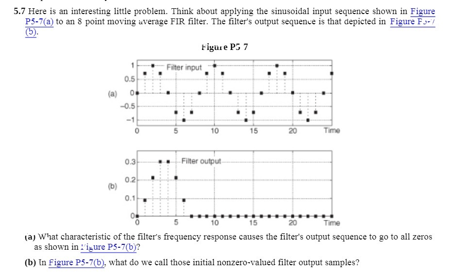 5.7 Here is an interesting little problem. Think