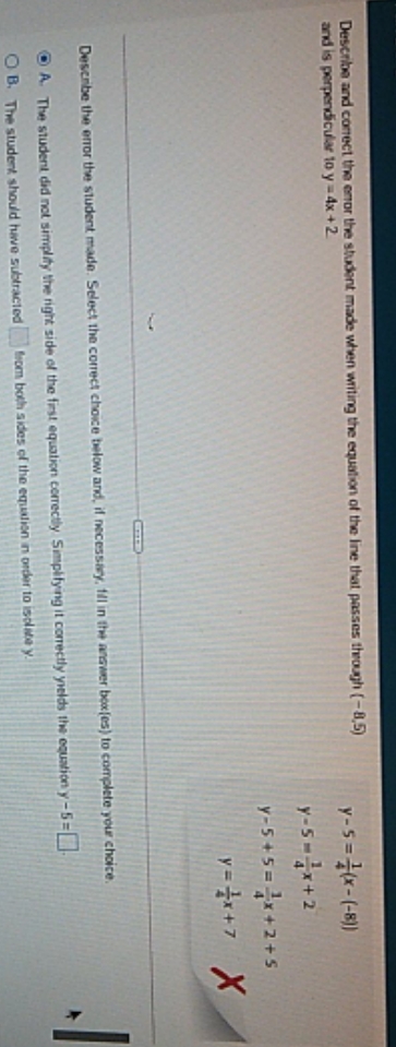 help me please Describe and correct the error the