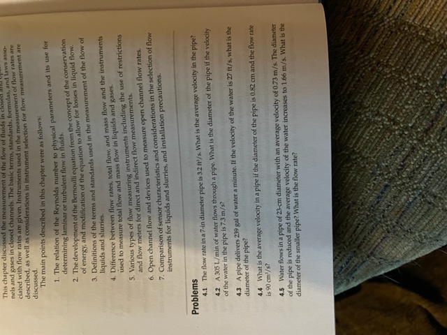 This chapter discussed the measurement of the