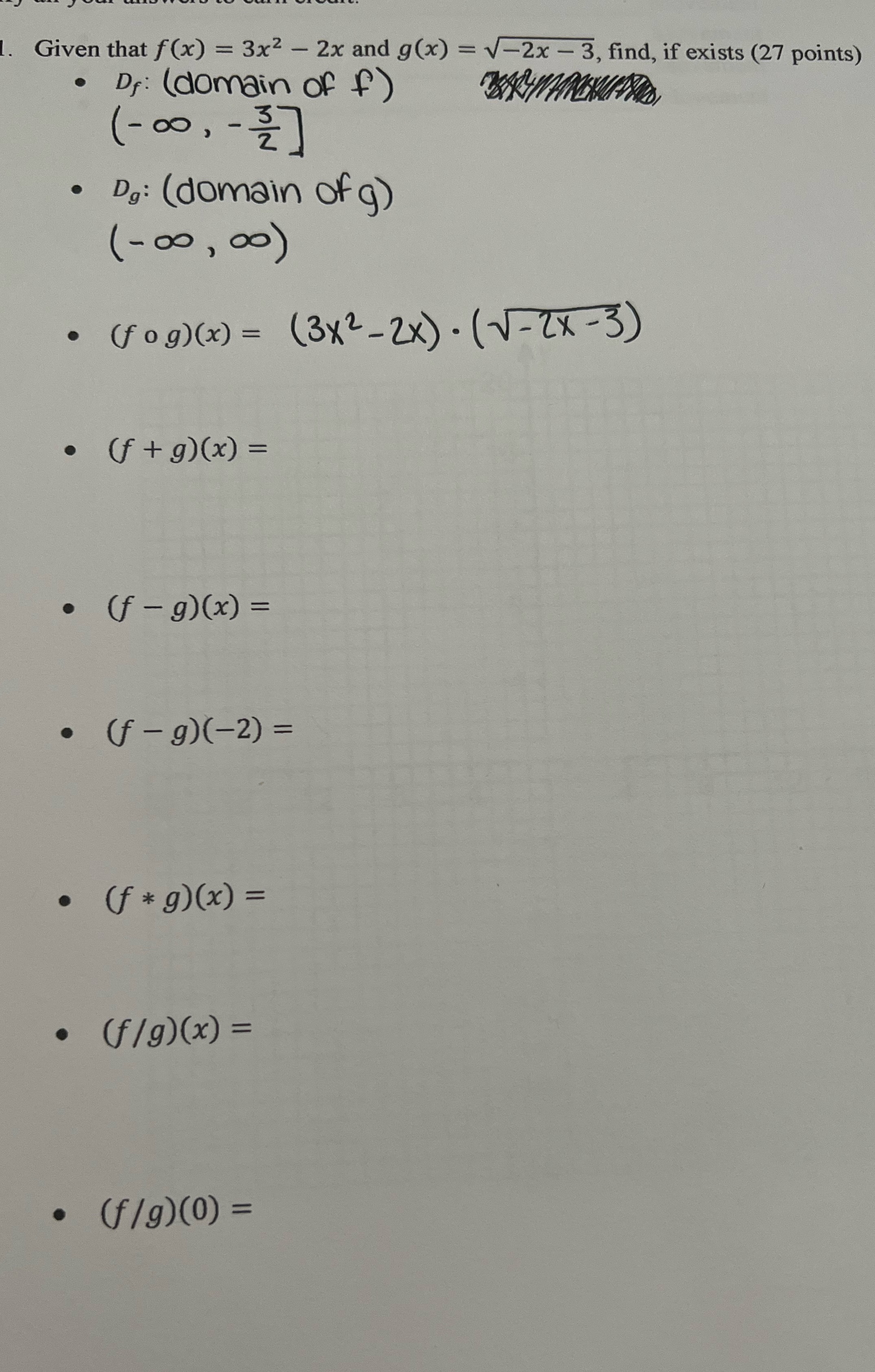 Hello, I need help with all of these questions. \f