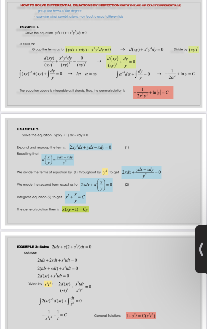 FIND THE SOLUTION AS REQUIRED. USE THE INDICATED