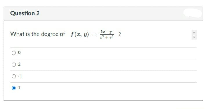 help me choose the correct answer Question 1 What