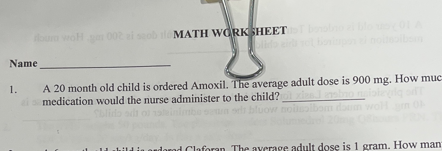 four woll get 002 ai szob I MATH WORKSHEET S