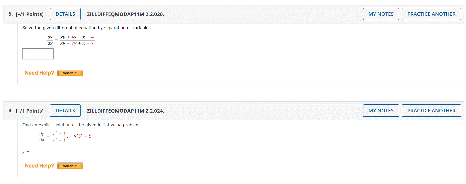 The class for these practice problems is