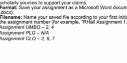 scholarly sources to support your claims. Format: