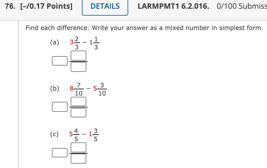 76. [-/0.17 Points] DETAILS LARMPMT1 6.2.016.