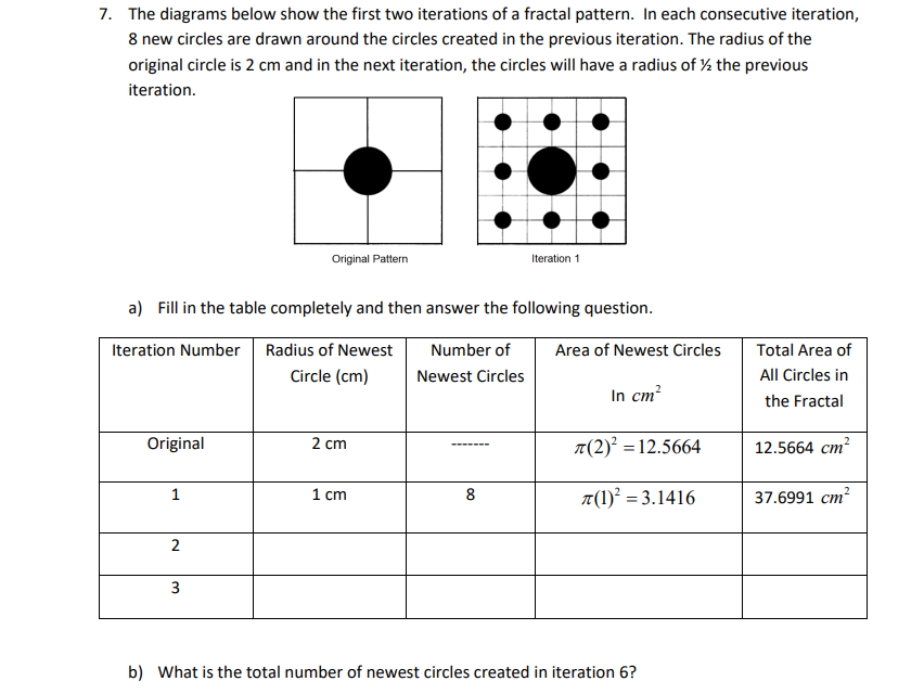 3". The diagrams below show the first two