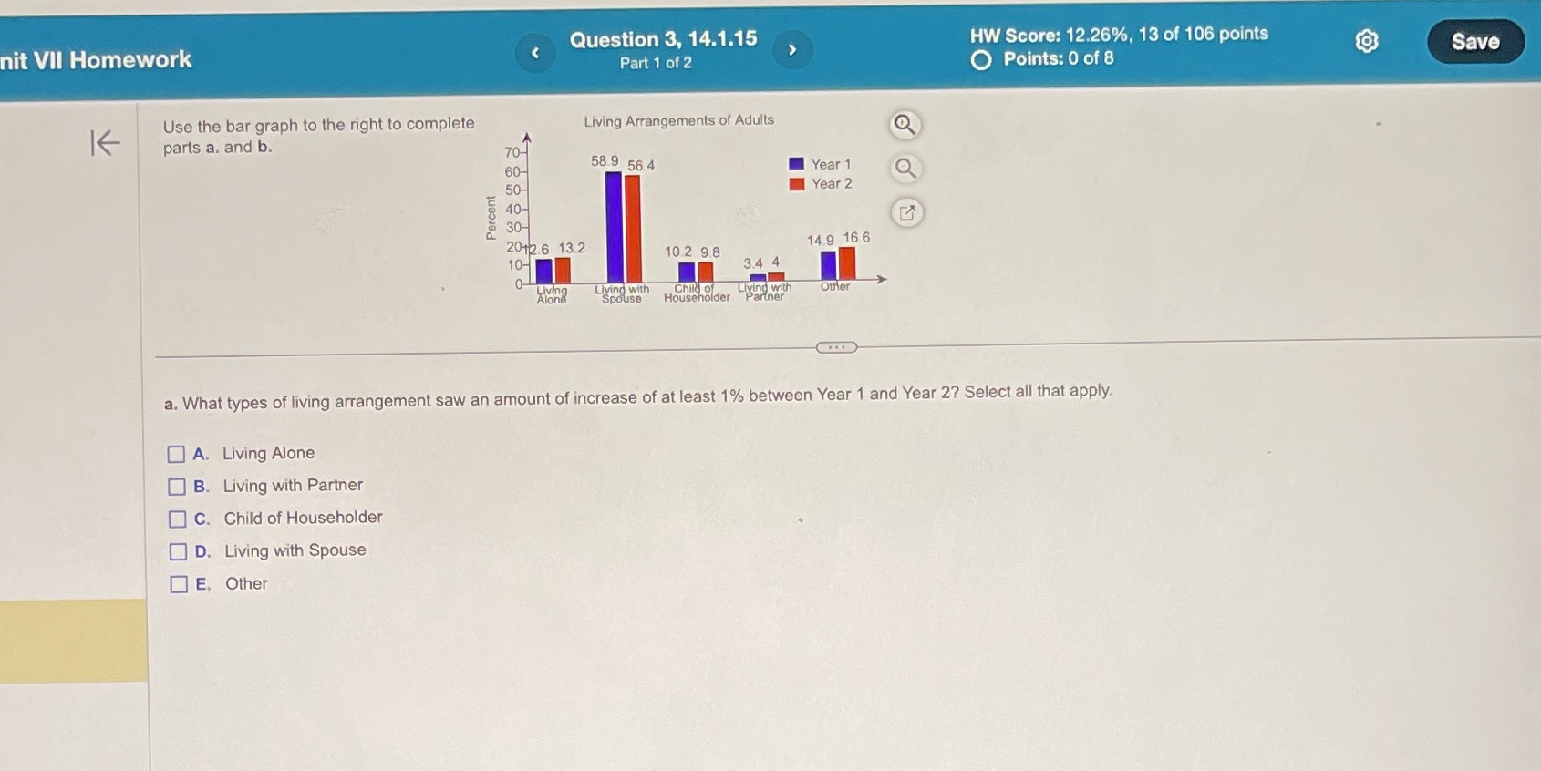 nit VII Homework Question 3, 14.1.15 HW Score: