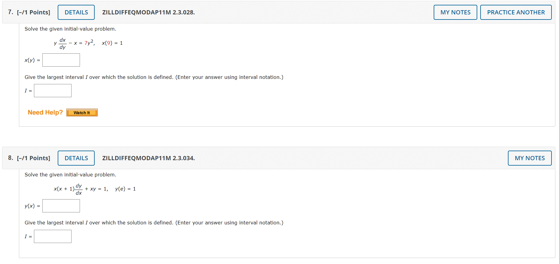The class for these practice problems is
