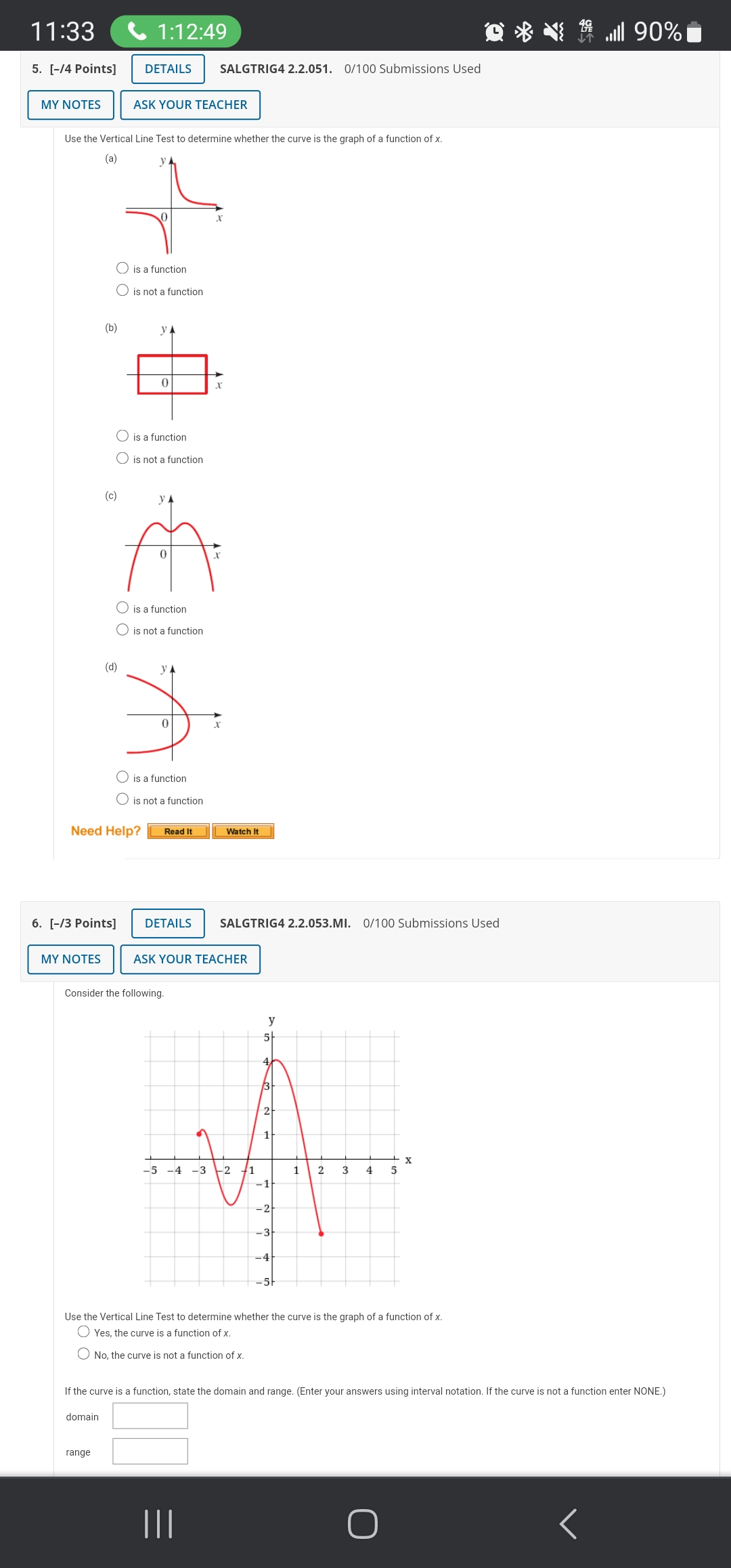 Please Be organized no need to show work Part one