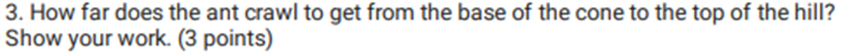 YourAsslmment An anthill has a volume of 8792 mm3