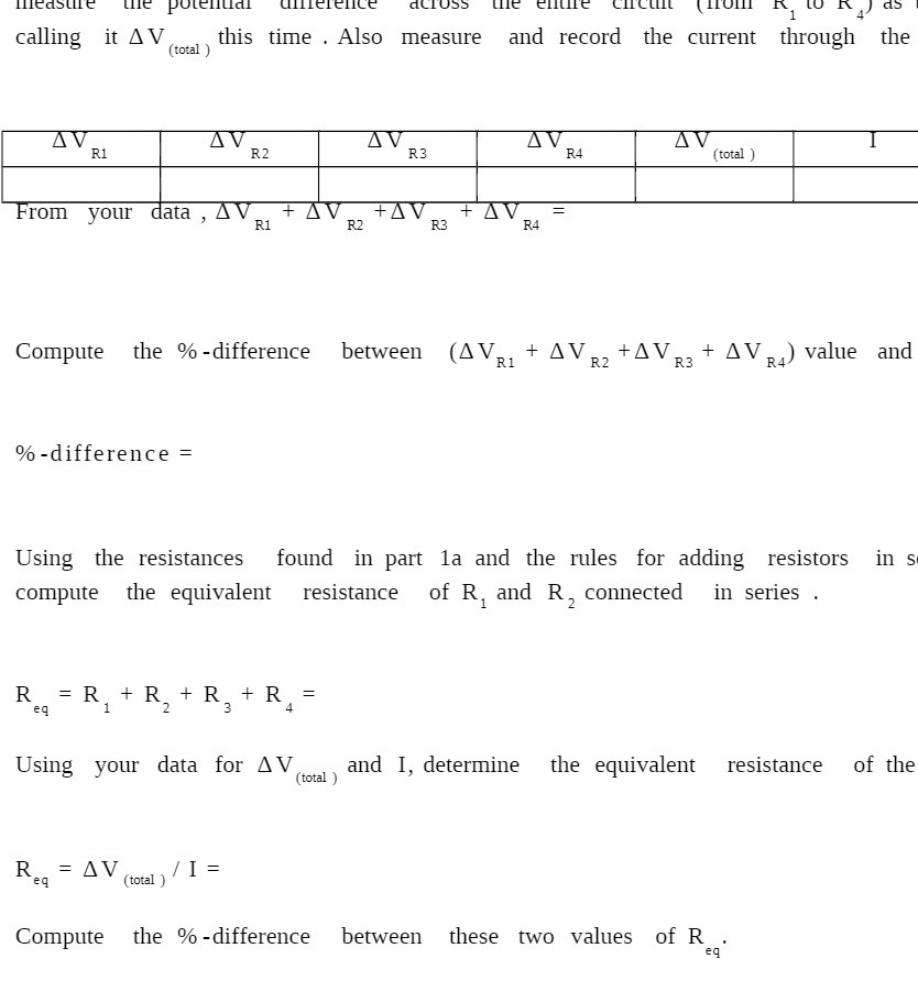 calling it A V (this time . Also measure and