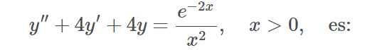 Particular solution of y(p) of the diferential