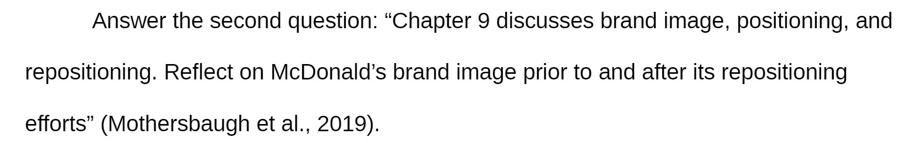 Answer the second question: "Chapter 9 discusses