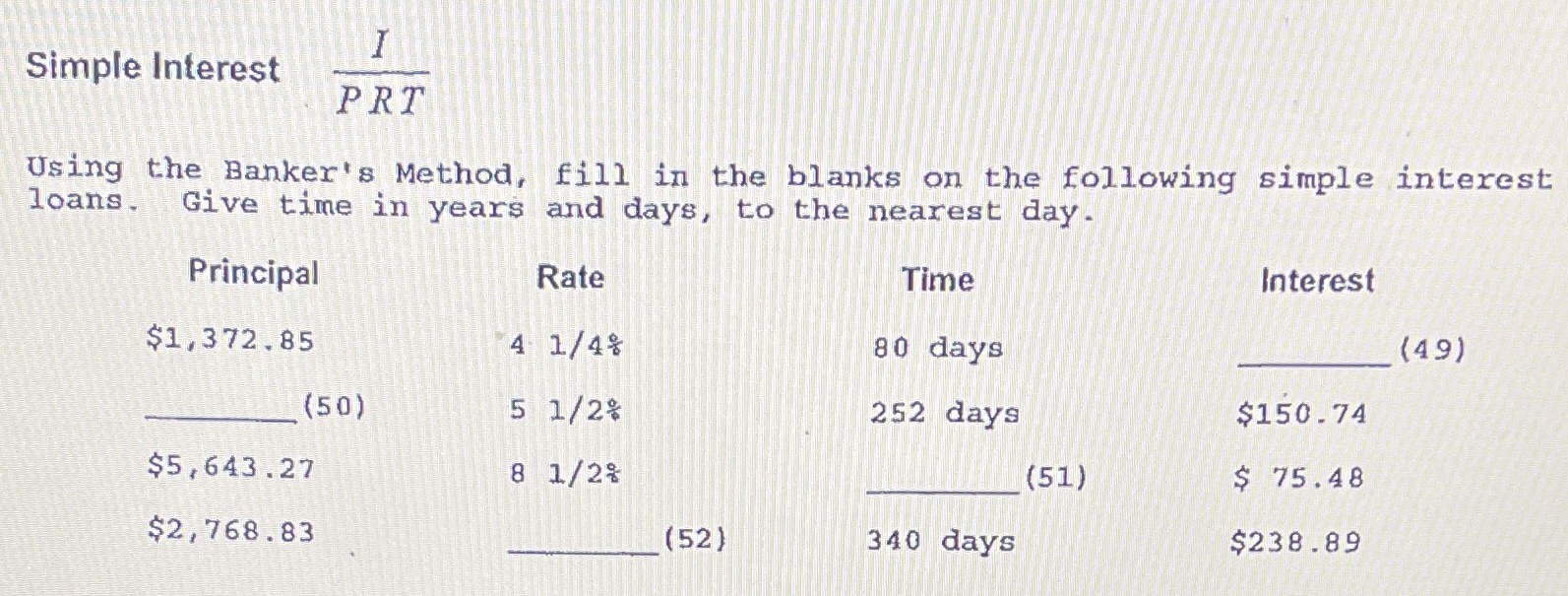 Fill in the blanks.Please explain your answers
