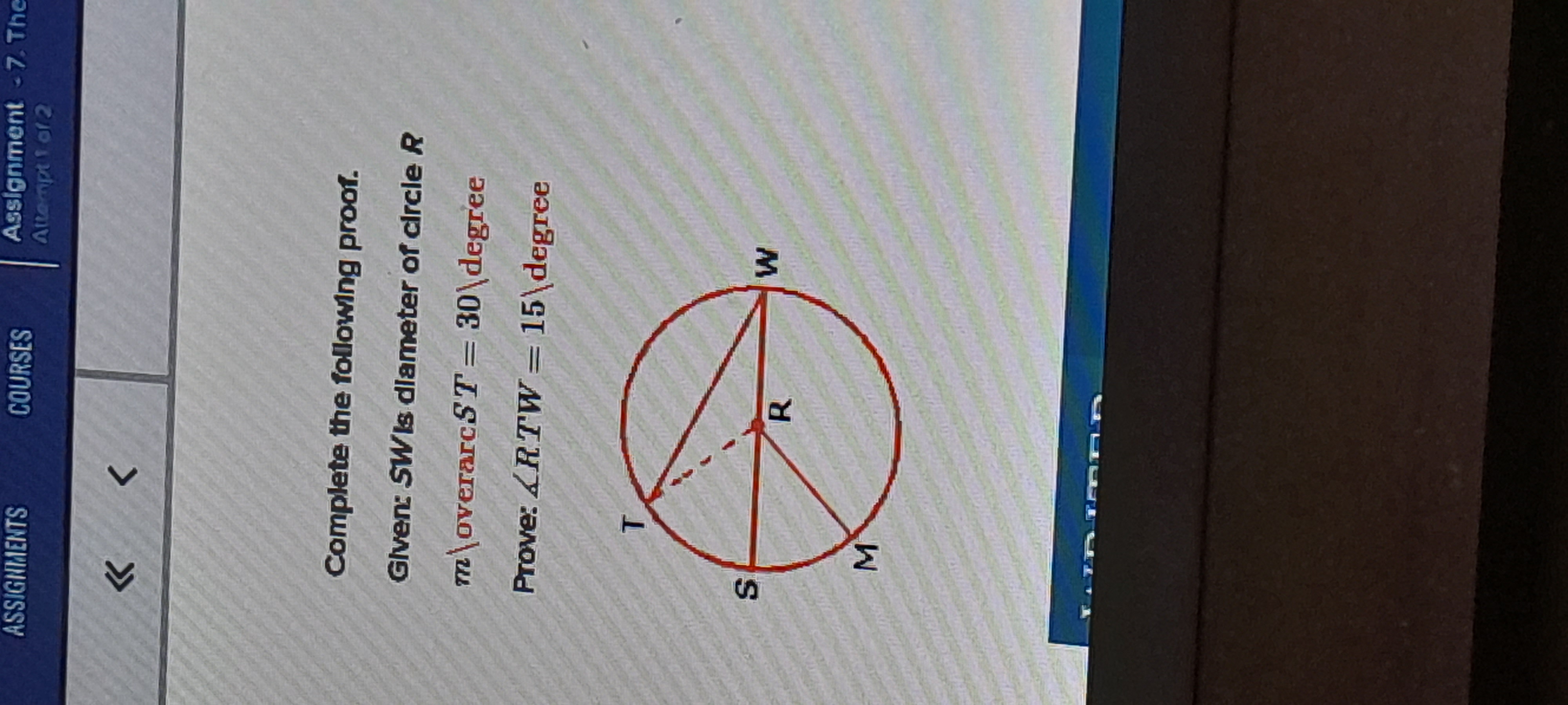 ASSIGNMENTS COURSES Assignment - 7. The Attempt 1