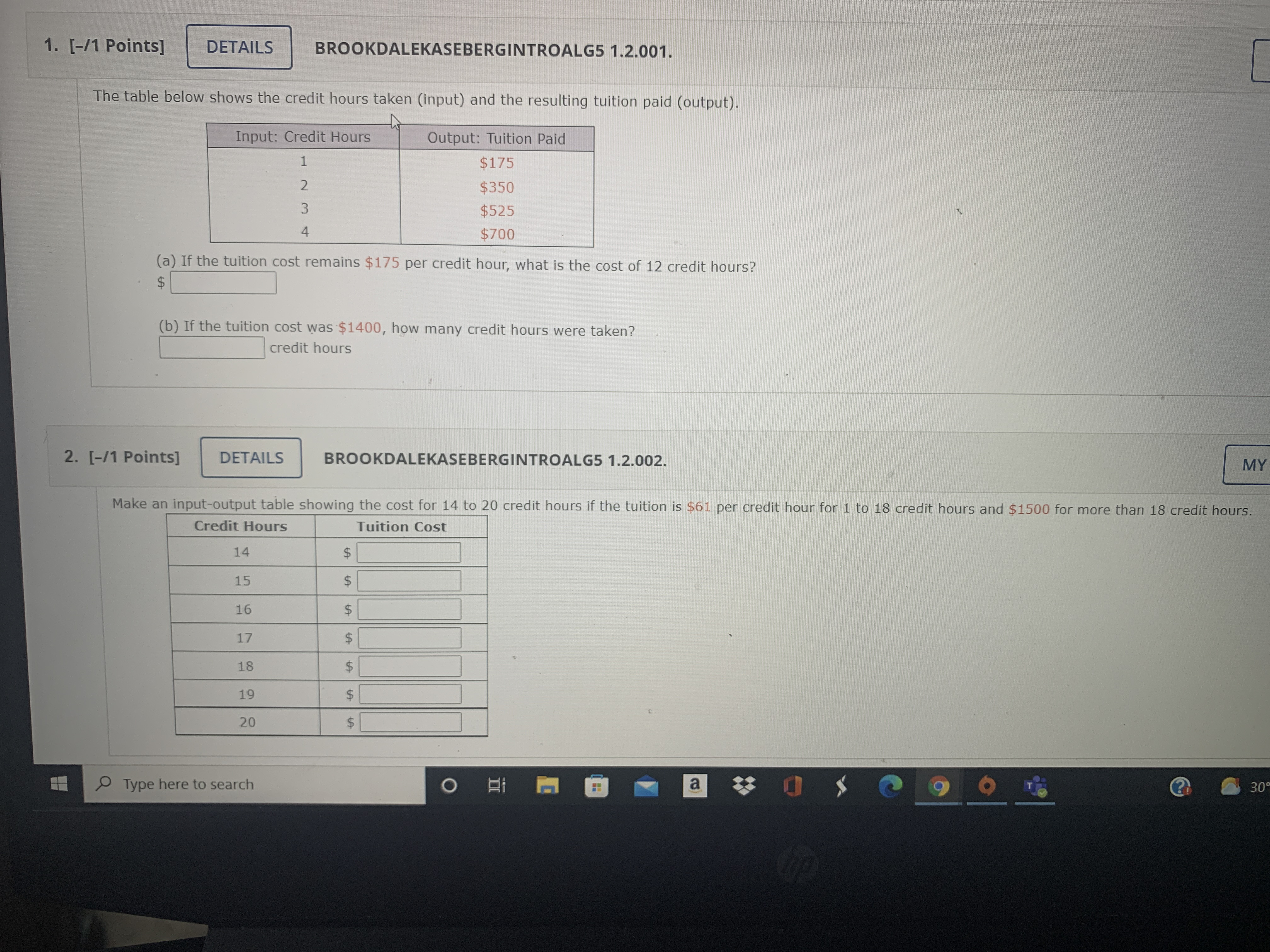 1. [-/1 Points] DETAILS