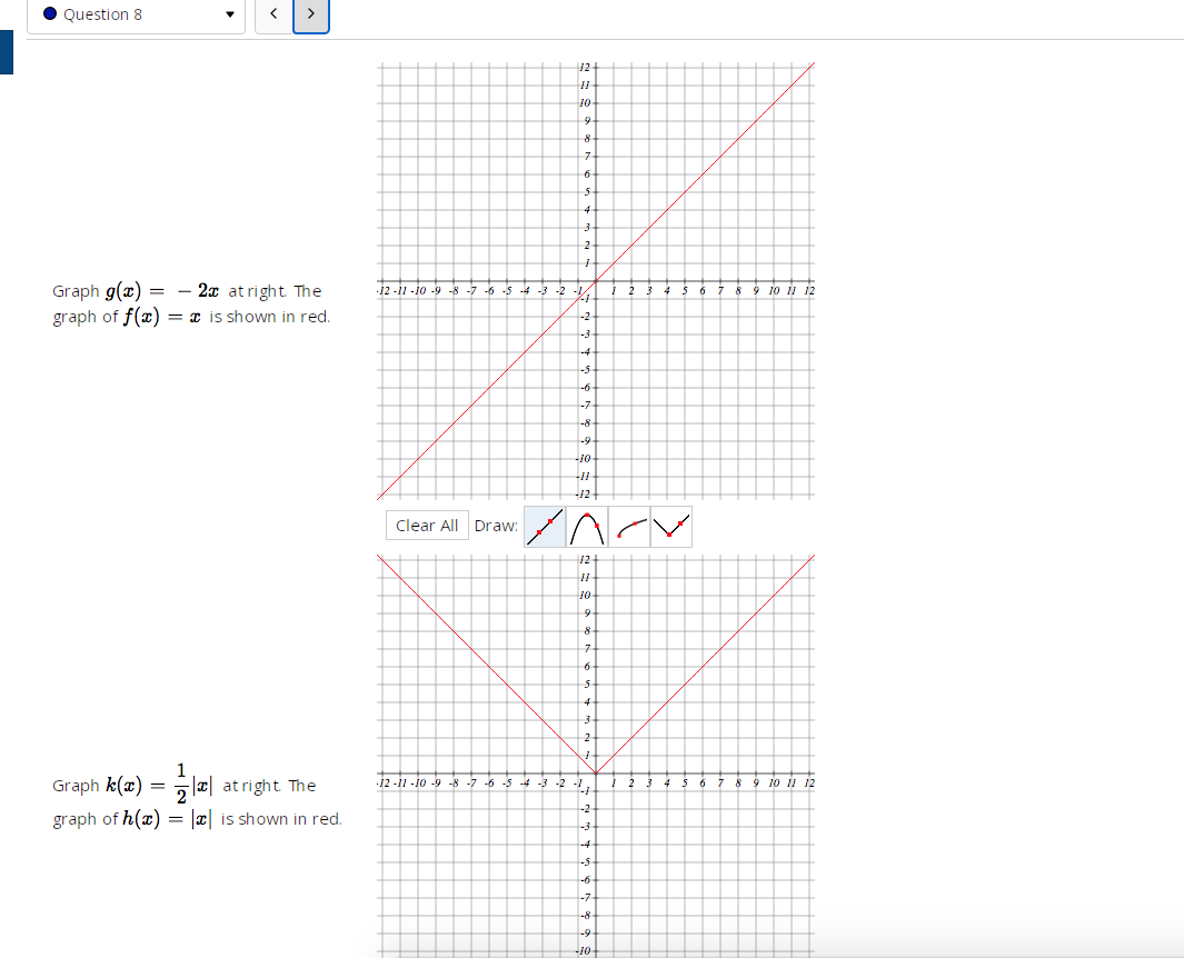 I need help solving these Transformations of