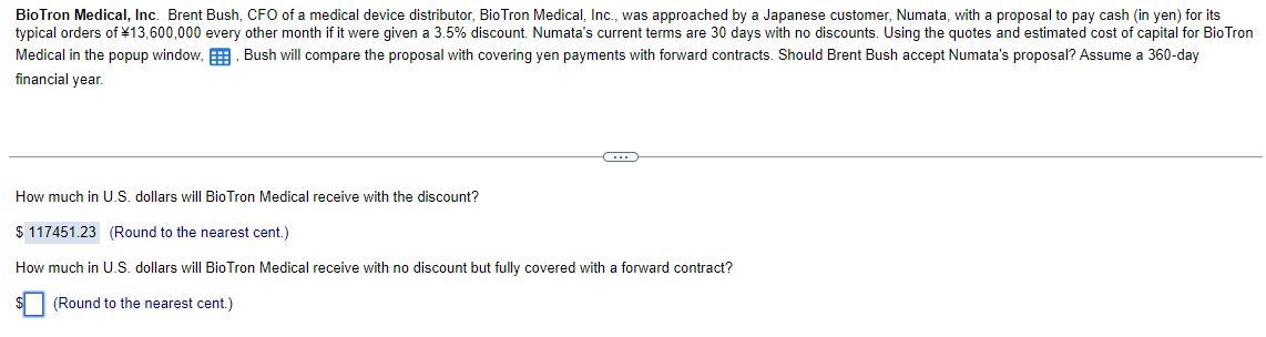 Spot rate: V111.74/5 30-day forward rate: