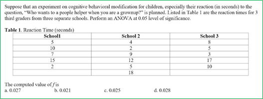 STATISTICS ANOVA, ANCOVA, REGRESSION, RSTUDIO