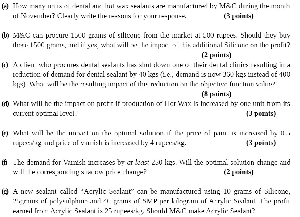 (a) How many imits of dental and hot wax sealants