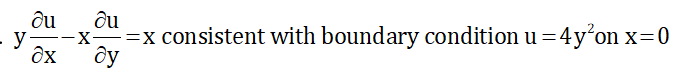 Find solutions for the following differential