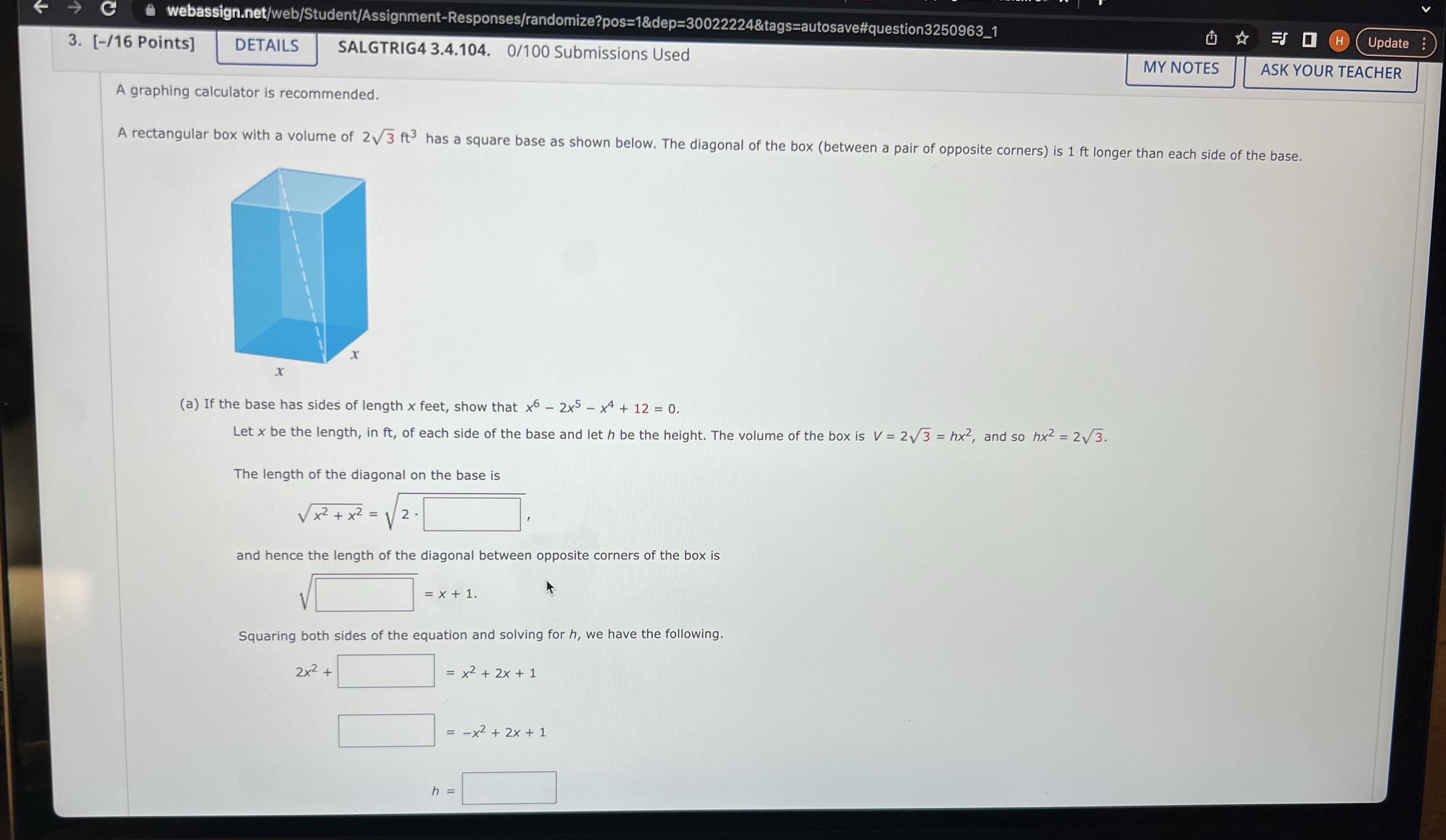 First part of question, second will also be