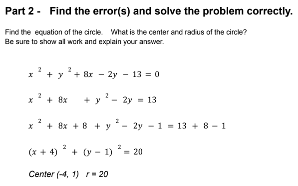 Part 1 - Application A semi-circle window can be