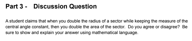 Part 1 - Application A semi-circle window can be