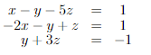 Helm: the following system using matrices and