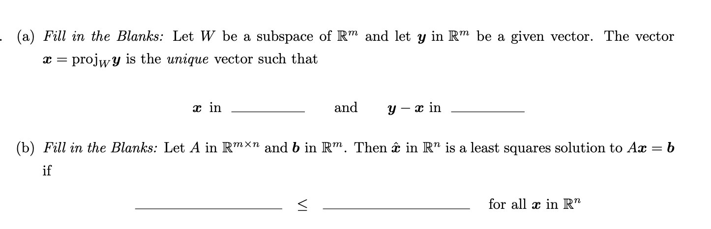 Having trouble with this problem (a) Fill in the