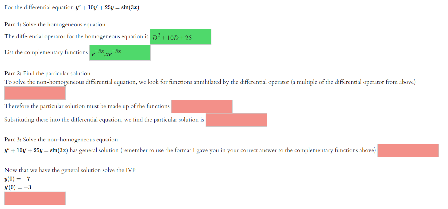 These are two separate problems. Please work out